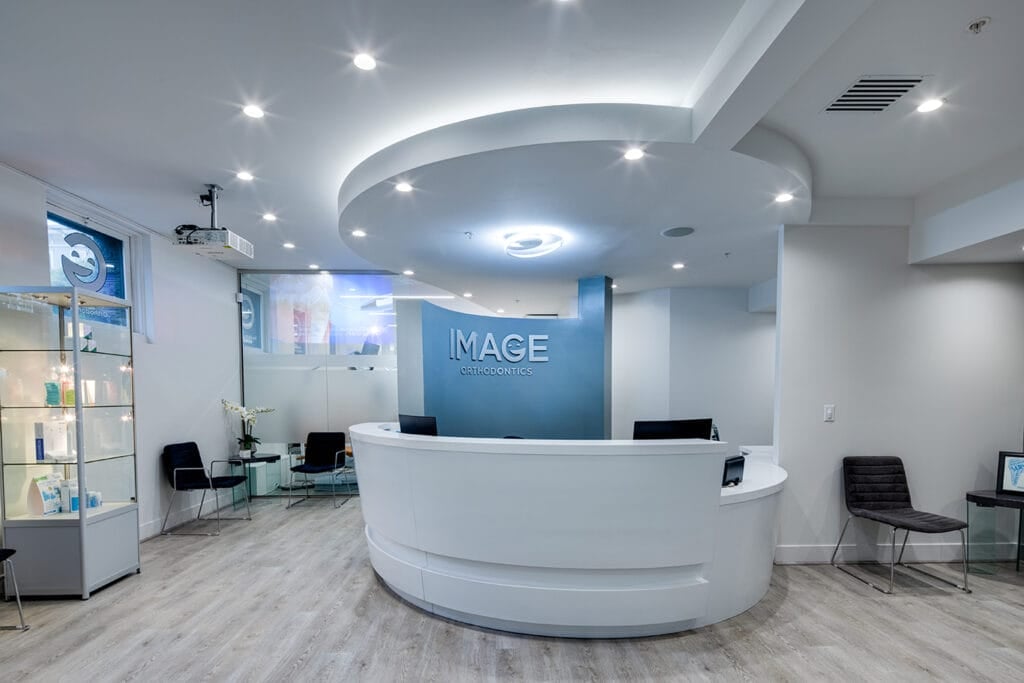Interior of Image Orthodontics' Pacific Heights clinic.