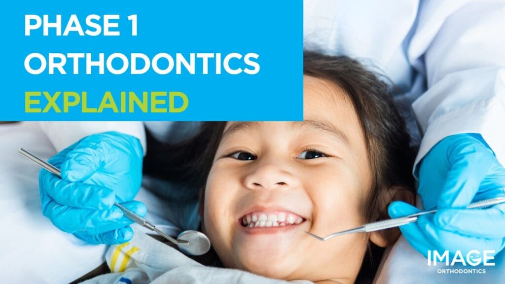 Asian kid during a dental check-up