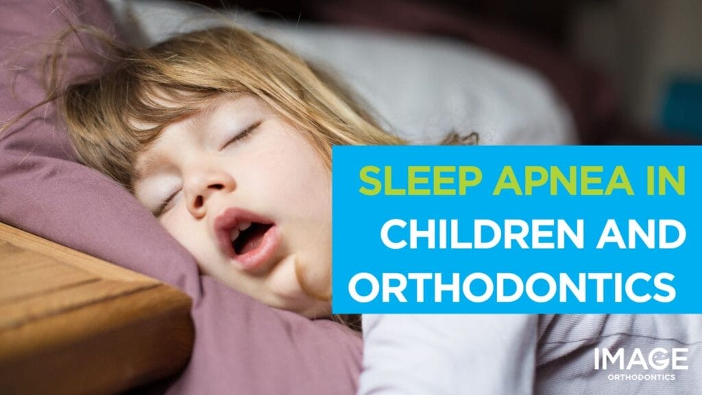 Child sleeping with mouth open.